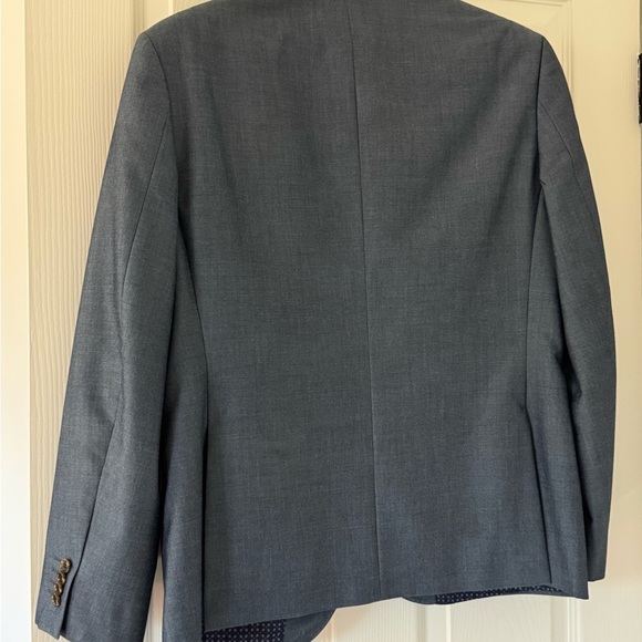 Burton Charcoal Men's Blazer - Picture 5 of 5